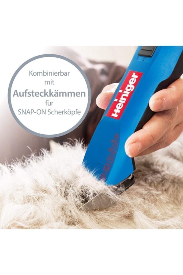 Heiniger Saphir Evcil Hayvan Kırkma Makinesi Iki Akülü.